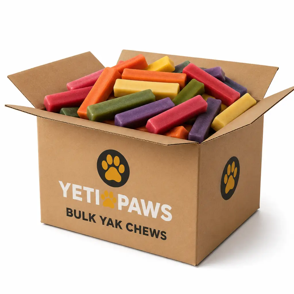 Everest Pack of Yak Dog Chews - Mixed 4 Flavours