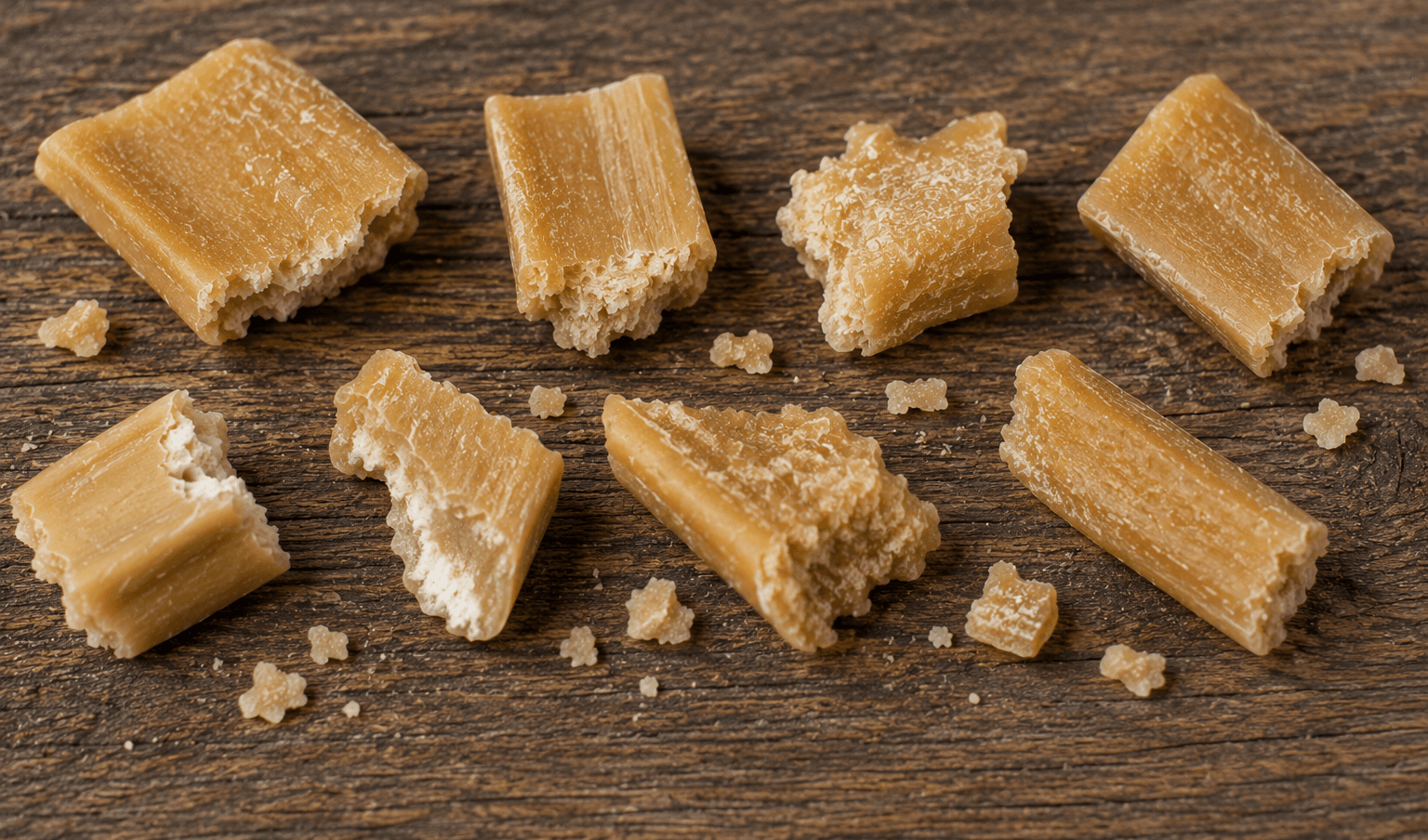 Himalayan yak dog chew end pieces puffed treats
