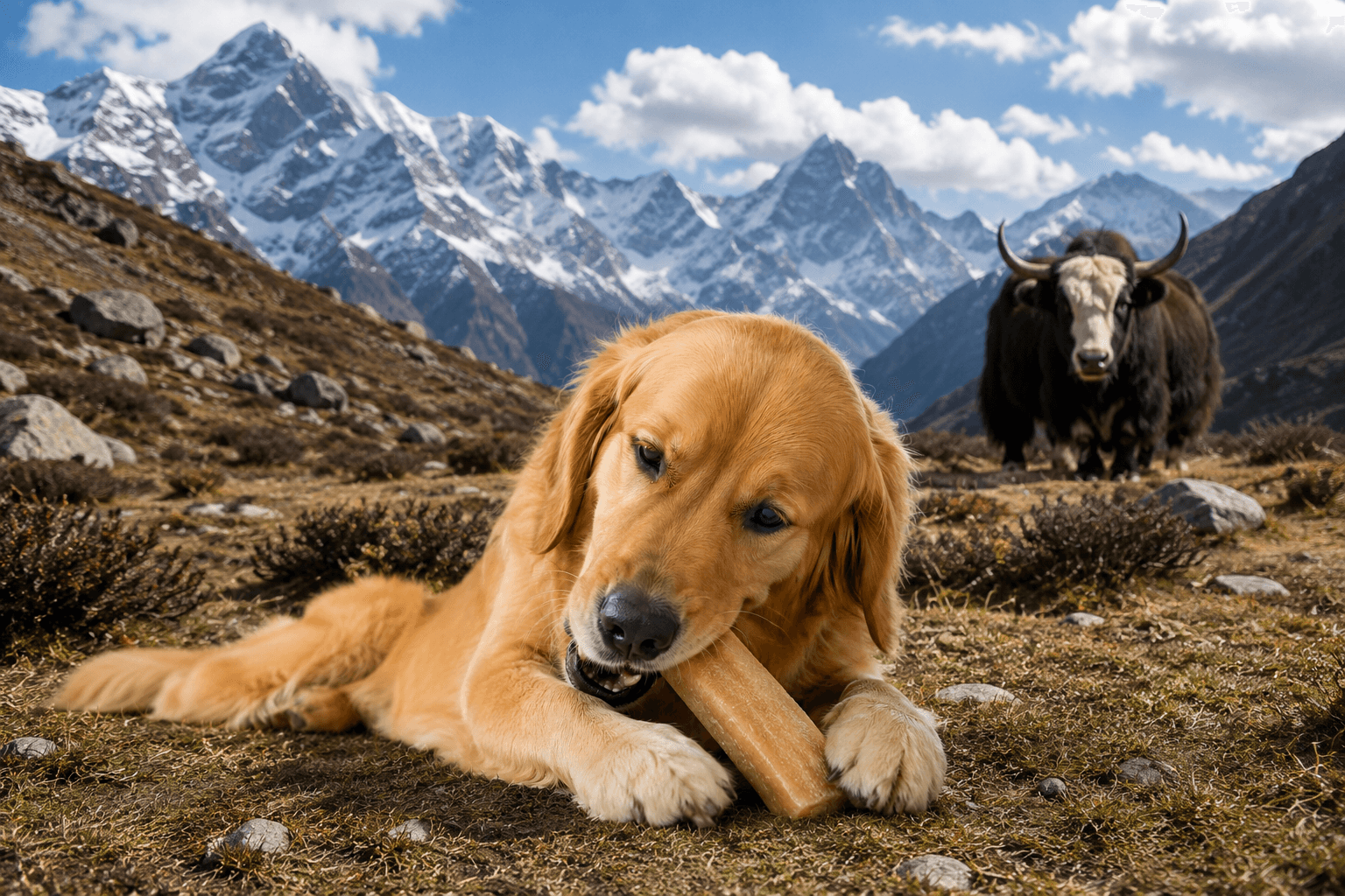 Yeti Paws Himalayan yak dog chew